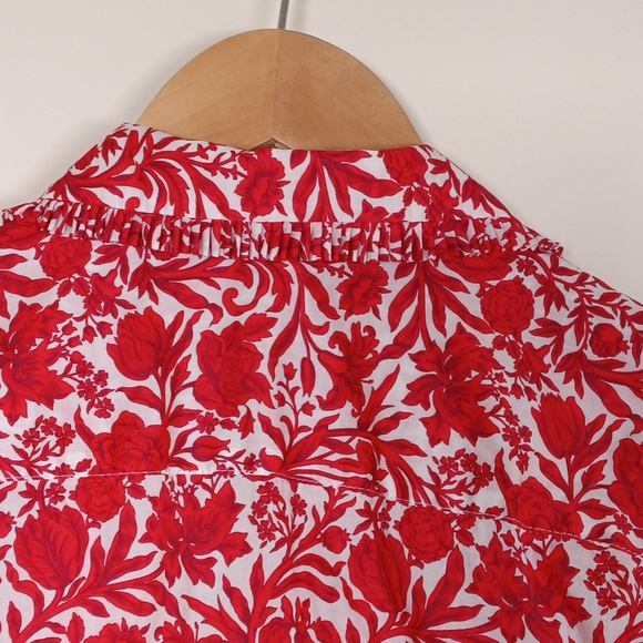 J. Crew x Liberty of London Sambourne Cropped garçon Shirt - Picture 7 of 11